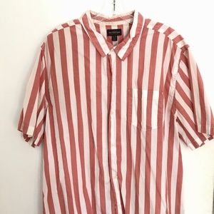 CPO Provisions Bold Stripe Button Down